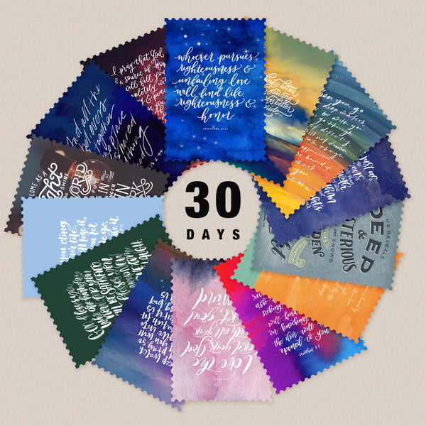 30 Days Mini Capsule of 100 Verses One Heart - 2nd Edition