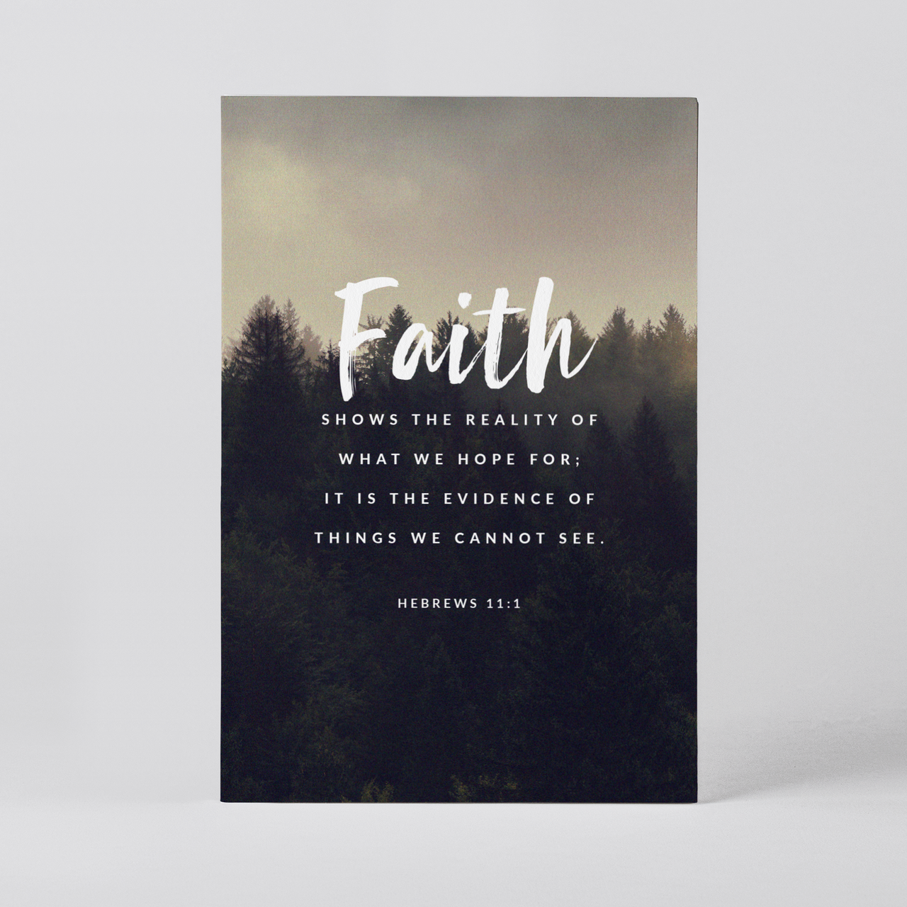 Faith Postcard